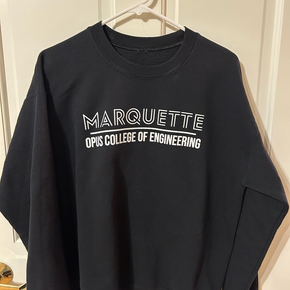 Marquette Opus College Black Sweatshirt